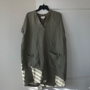 Brand New Loft Lou & Grey 100% Linen Dress